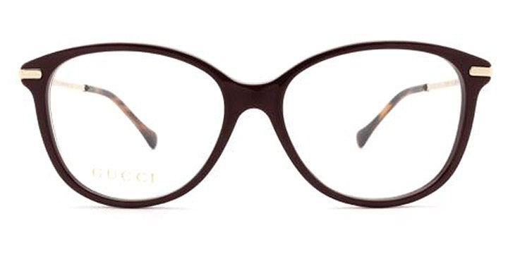 Gucci® GG0967O GUC GG0967O 003 53 - Brown/Gold Eyeglasses