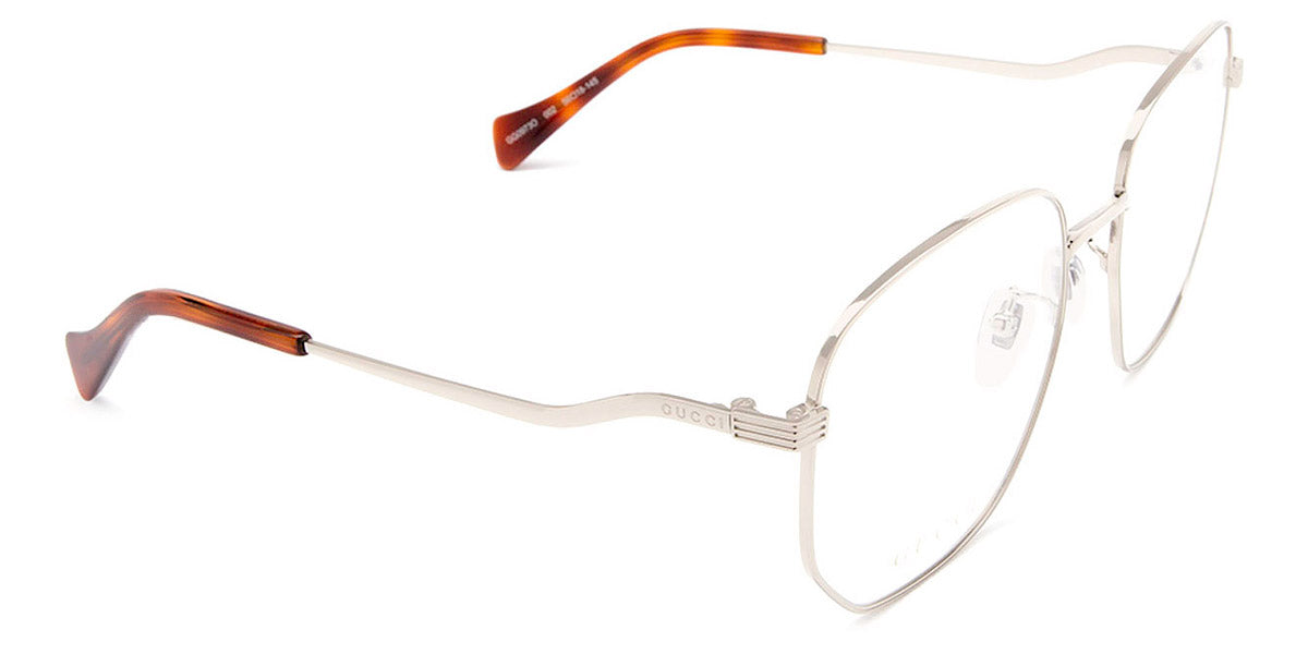 Gucci® GG0973O GUC GG0973O 002 56 - Silver Eyeglasses