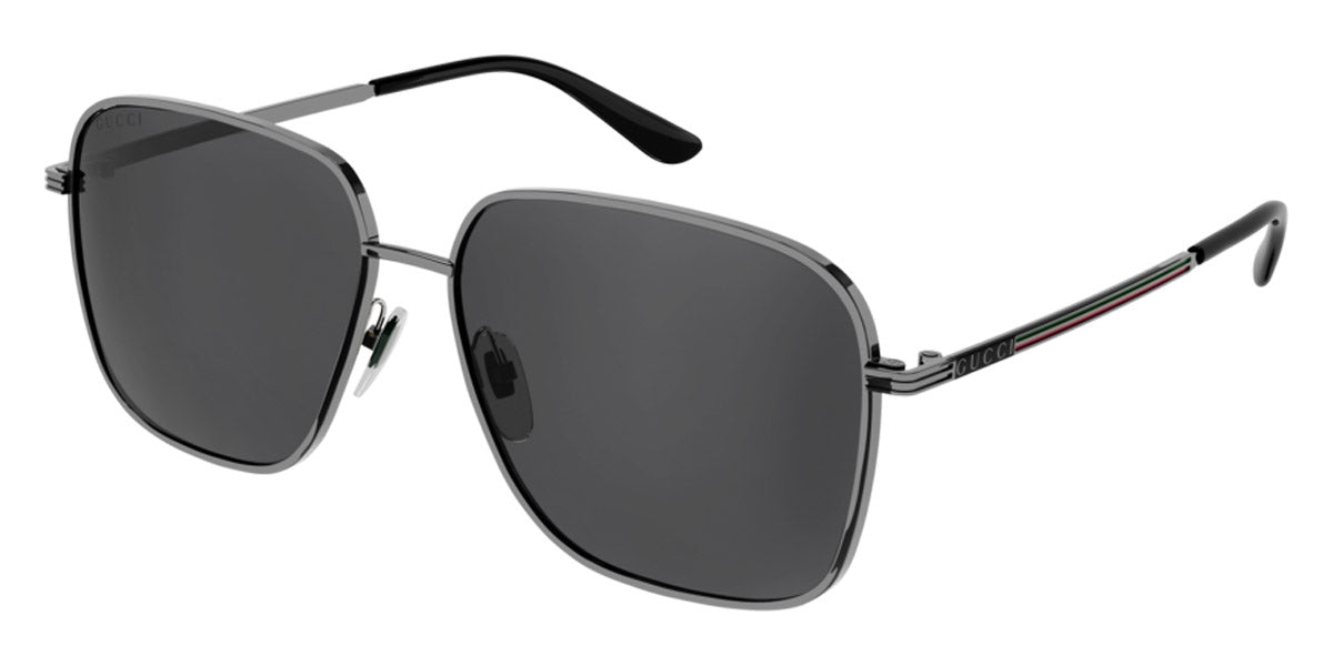 Gucci® GG0987SA GUC GG0987SA 001 60 - Gunmetal Sunglasses