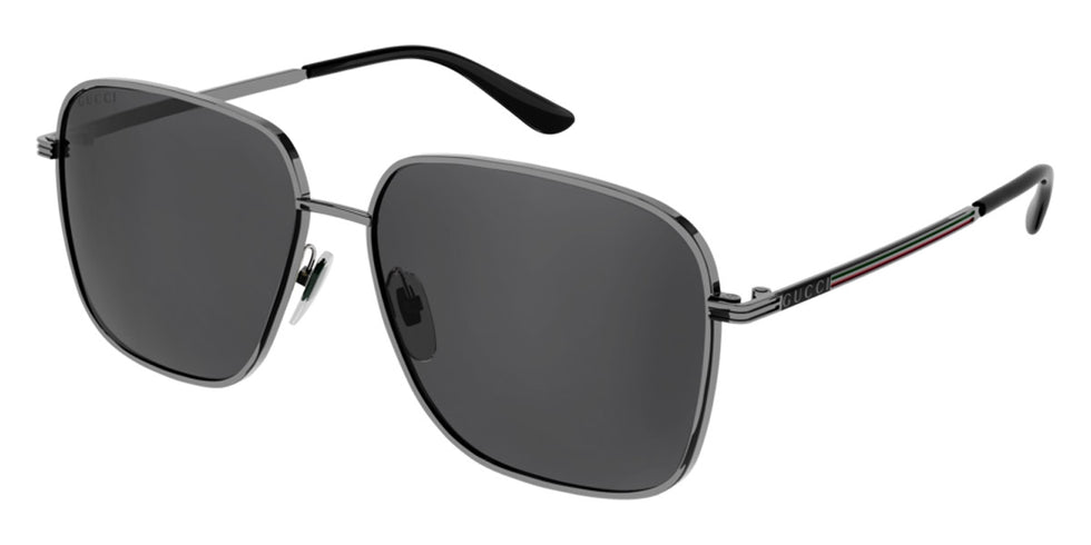 Gucci® GG0987SA GUC GG0987SA 001 60 - Gunmetal Sunglasses