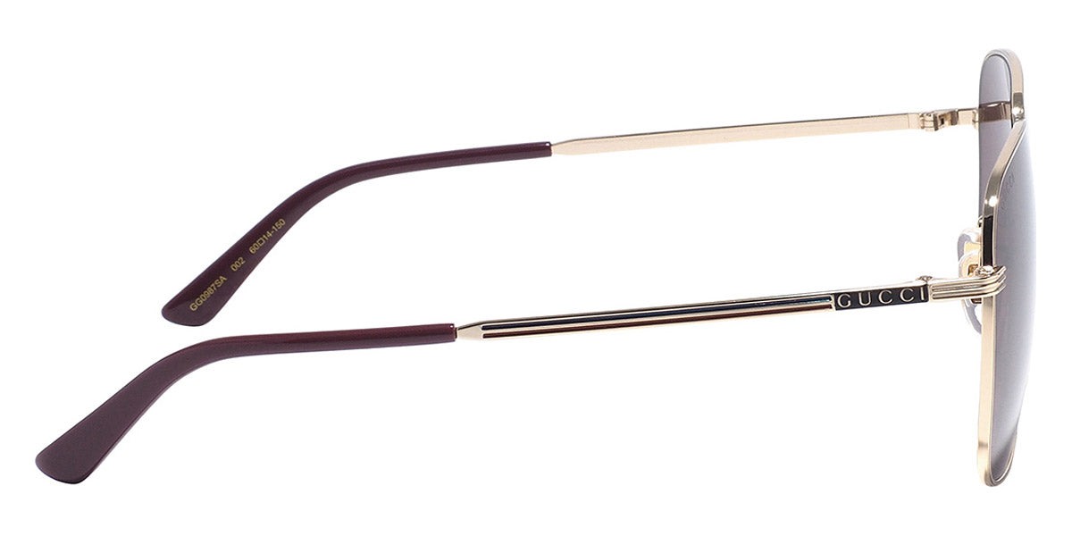 Gucci® GG0987SA GUC GG0987SA 002 60 - Gold Sunglasses