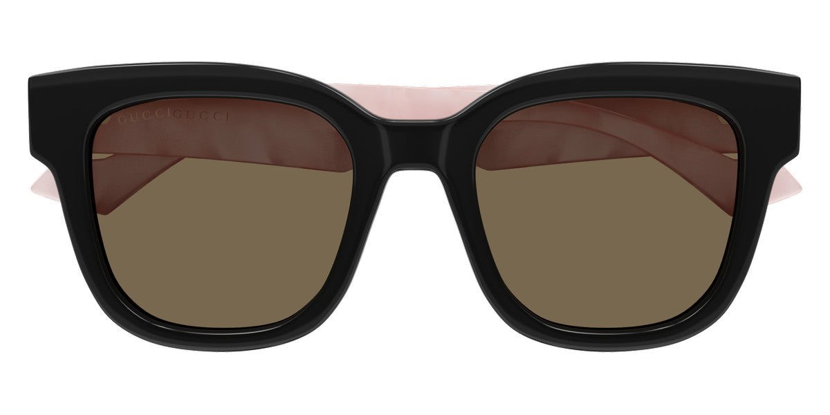 Gucci® GG0998S GUC GG0998S 005 52 - Black/Pink Sunglasses