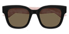 Gucci® GG0998S GUC GG0998S 005 52 - Black/Pink Sunglasses