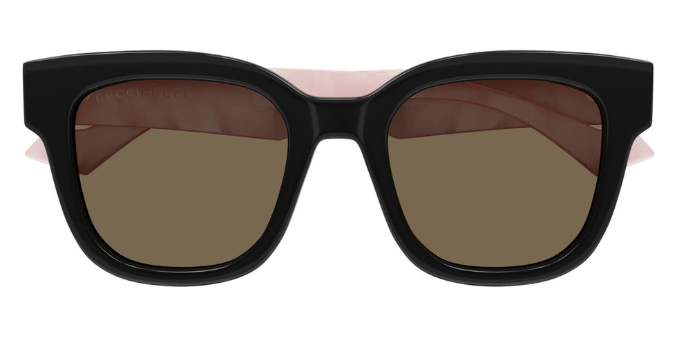 Gucci® GG0998S GUC GG0998S 005 52 - Black/Pink Sunglasses