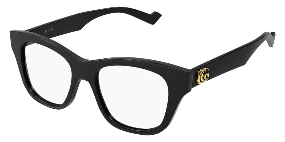 Gucci® GG0999O GUC GG0999O 001 52 - Black Eyeglasses
