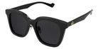 Gucci® GG1000SK GUC GG1000SK 001 55 - Black Sunglasses
