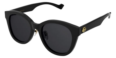 Gucci® GG1002SK GUC GG1002SK 001 56 - Black Sunglasses