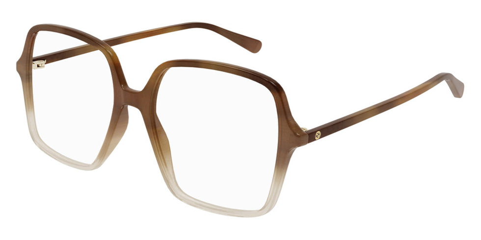 Gucci® GG1003O GUC GG1003O 003 53 - Brown Eyeglasses