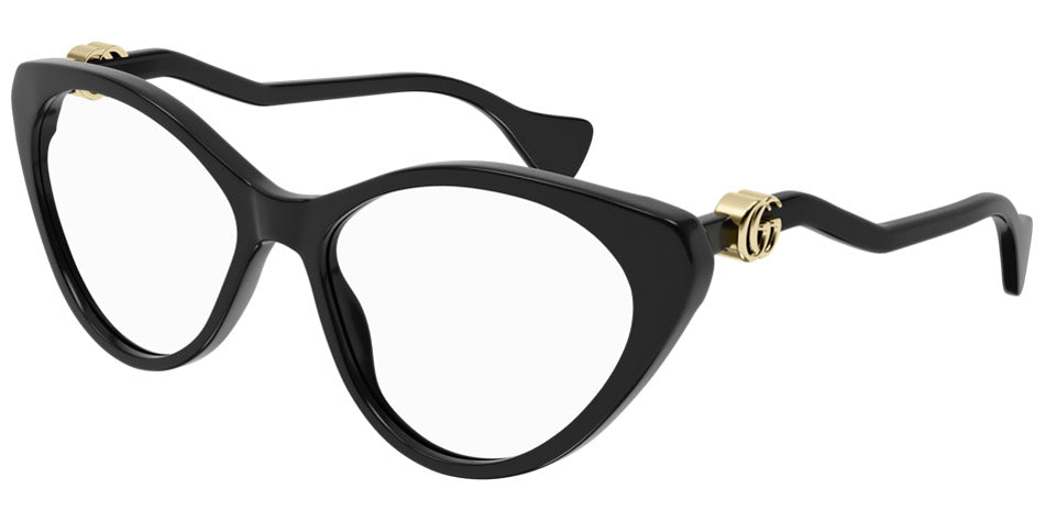 Gucci® GG1013O GUC GG1013O 001 55 - Black Eyeglasses