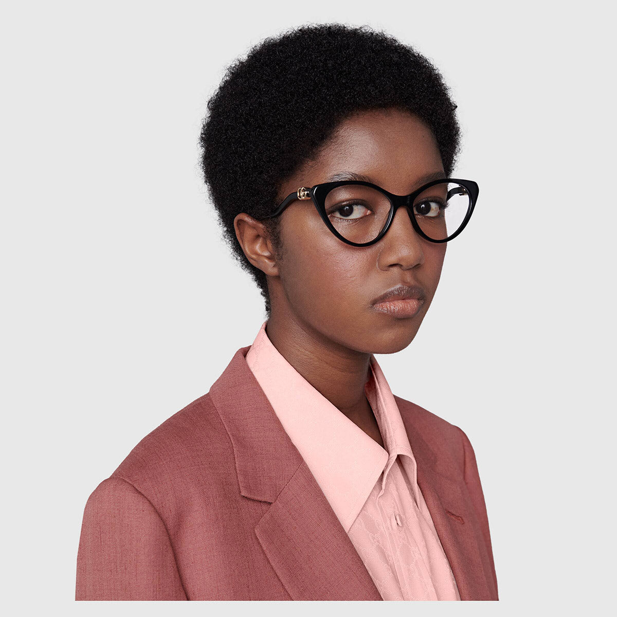Gucci® GG1013O GUC GG1013O 001 55 - Black Eyeglasses