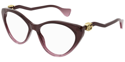 Gucci® GG1013O GUC GG1013O 003 55 - Burgundy Eyeglasses
