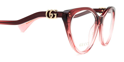Gucci® GG1013O GUC GG1013O 003 55 - Burgundy Eyeglasses