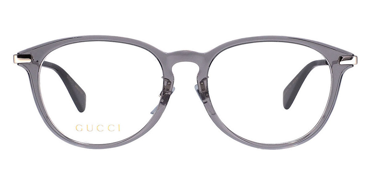 Gucci® GG1014OA GUC GG1014OA 004 53 - Gray/Silver Eyeglasses