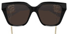 Gucci® GG1023S Sunglasses - Black / Brown