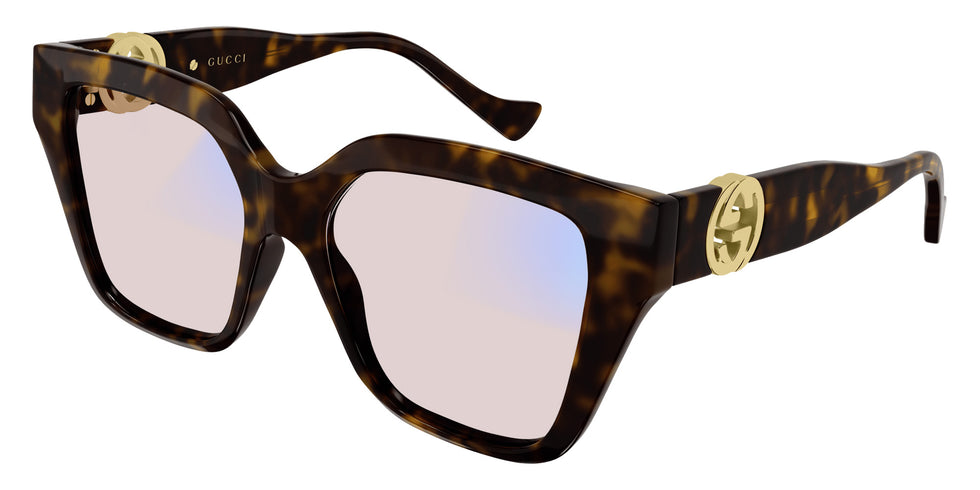 Gucci® GG1023S Sunglasses - Havana / Pink