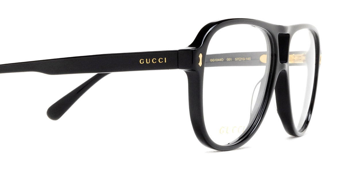 Gucci® GG1044O GUC GG1044O 001 57 - Black Eyeglasses