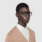Gucci® GG1044O GUC GG1044O 001 57 - Black Eyeglasses
