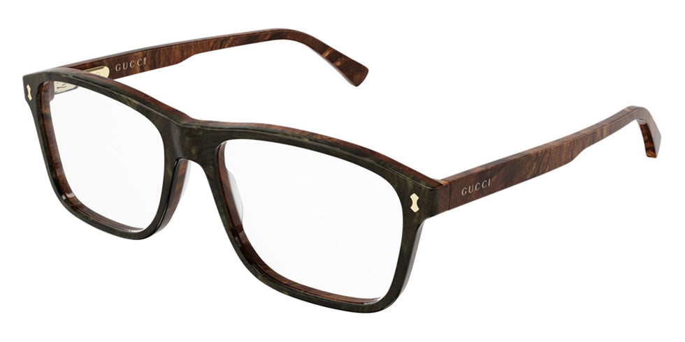 Gucci® GG1045O GUC GG1045O 003 56 - Brown Eyeglasses