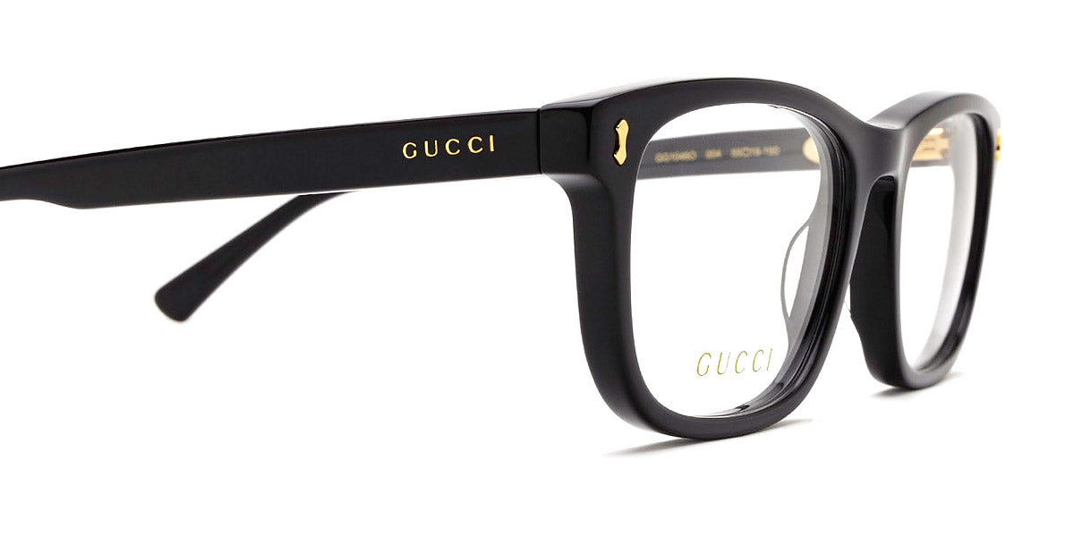 Gucci® GG1046O GUC GG1046O 004 55 - Black Eyeglasses