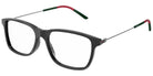 Gucci® GG1050O GUC GG1050O 004 55 - Black/Gunmetal Eyeglasses