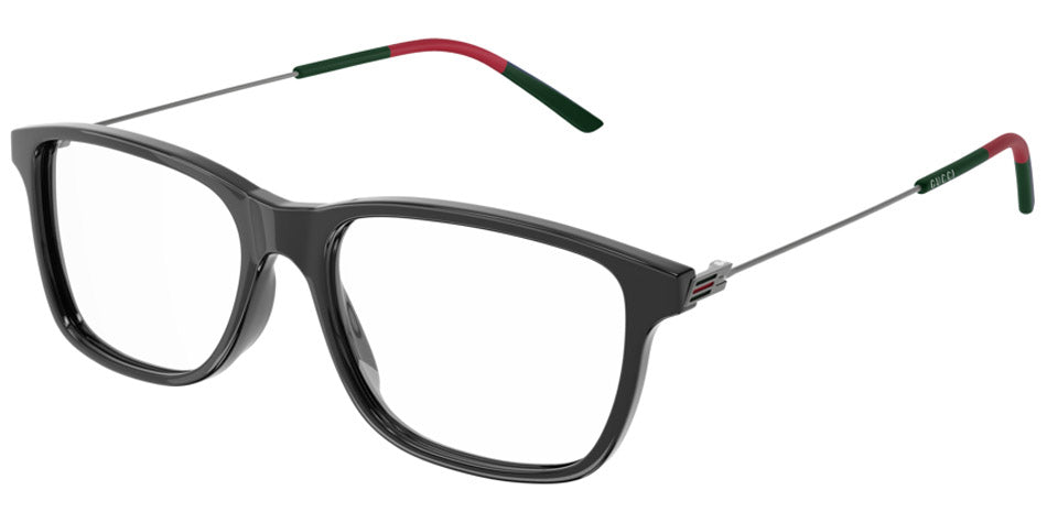 Gucci® GG1050O GUC GG1050O 004 55 - Black/Gunmetal Eyeglasses