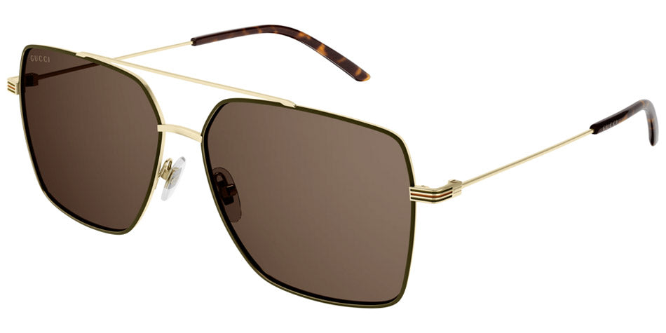 Gucci® GG1053SK GUC GG1053SK 002 61 - Gold Sunglasses