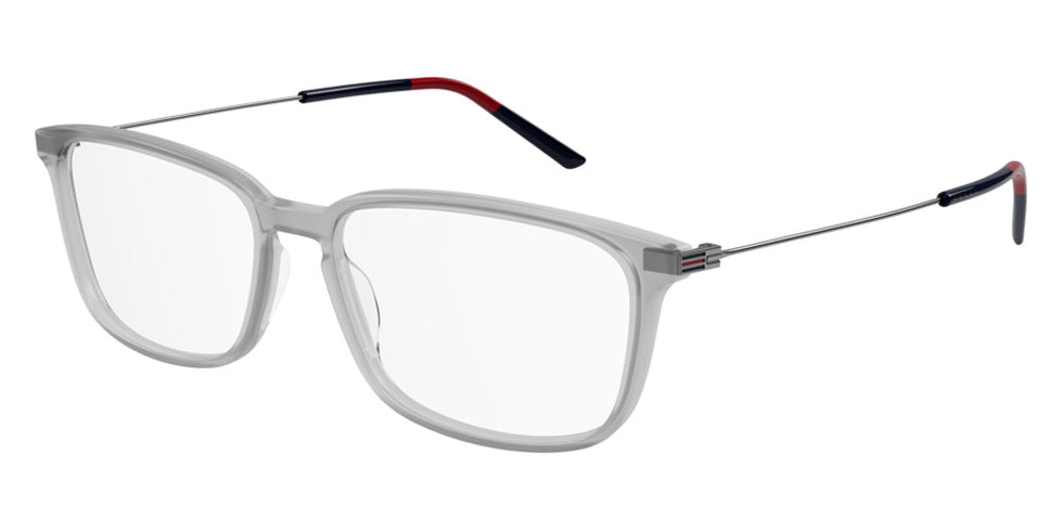 Gucci® GG1056OA GUC GG1056OA 003 56 - Gray/Silver Eyeglasses
