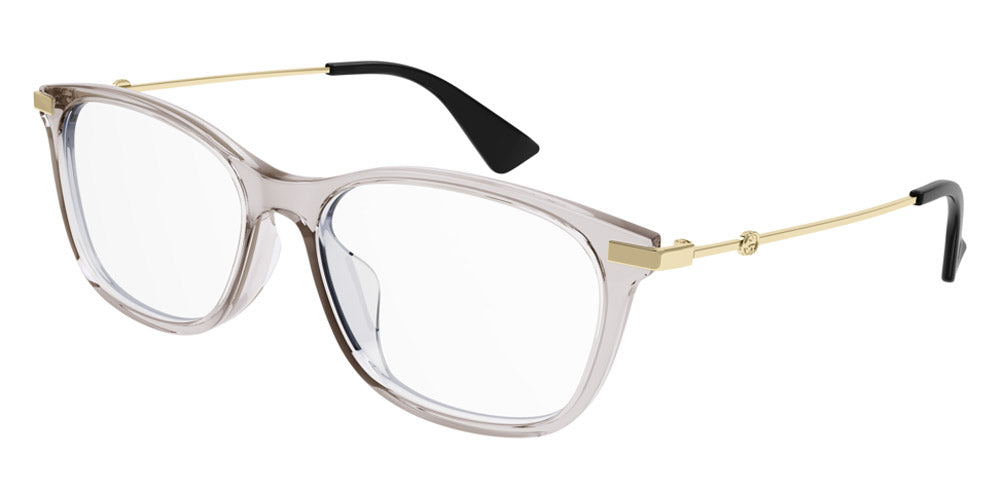 Gucci® GG1061OA GUC GG1061OA 002 54 - Gray/Gold Eyeglasses