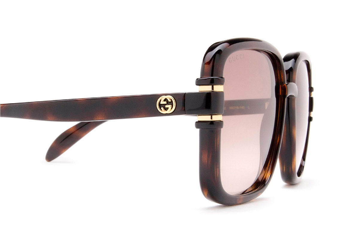 Gucci® GG1066S GUC GG1066S 002 59 - Havana Sunglasses