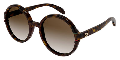 Gucci® GG1067S GUC GG1067S 002 58 - Havana Sunglasses