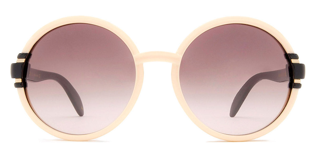 Gucci® GG1067S GUC GG1067S 003 58 - Ivory/Black Sunglasses