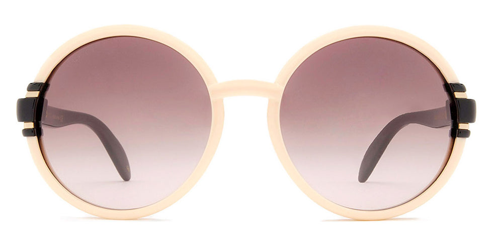 Gucci® GG1067S GUC GG1067S 003 58 - Ivory/Black Sunglasses