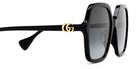 Gucci® GG1072SA GUC GG1072SA 001 56 - Black Sunglasses