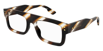 Gucci® GG1085O GUC GG1085O 002 52 - Havana Eyeglasses