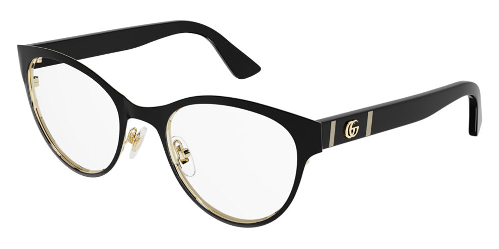 Gucci® GG1114O GUC GG1114O 001 52 - Black Eyeglasses