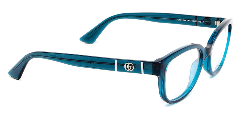 Gucci® GG1115O GUC GG1115O 003 53 - Blue Eyeglasses