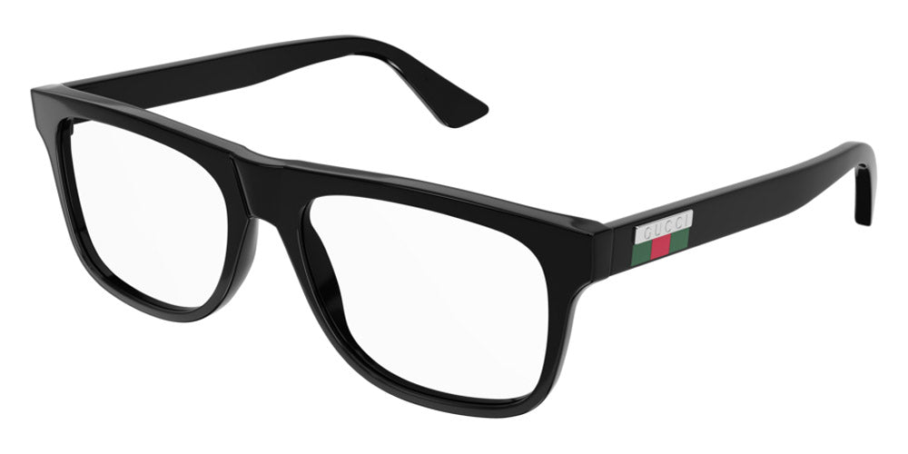 Gucci® GG1117O GUC GG1117O 001 56 - Black Eyeglasses