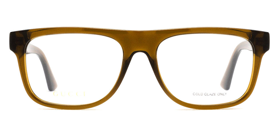 Gucci® GG1117O GUC GG1117O 002 56 - Brown Eyeglasses