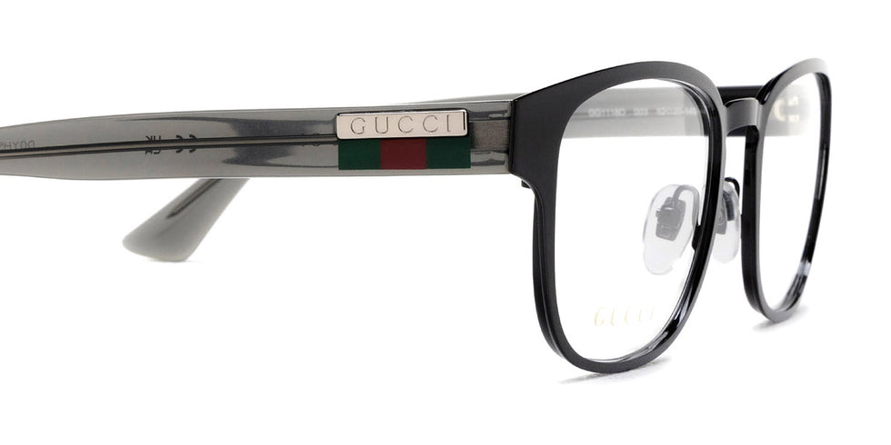 Gucci® GG1118O GUC GG1118O 003 52 - Black/Gray Eyeglasses
