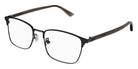 Gucci® GG1124OA GUC GG1124OA 003 55 - Black/Brown Eyeglasses