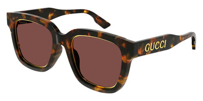 Gucci® GG1136SA GUC GG1136SA 002 52 - Havana Sunglasses