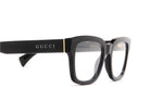 Gucci® GG1138O GUC GG1138O 001 52 - Black Eyeglasses