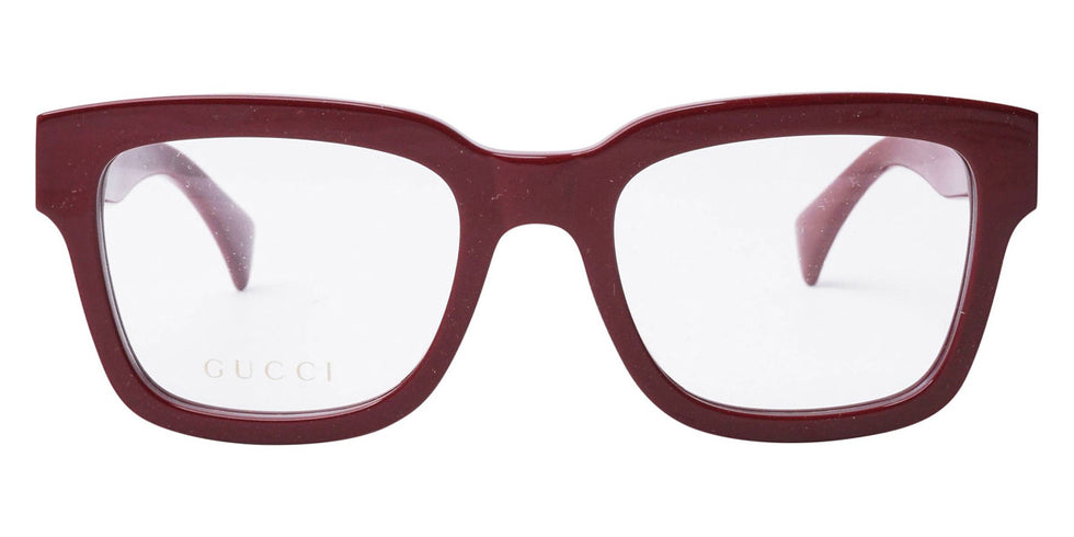 Gucci® GG1138O GUC GG1138O 003 52 - Burgundy Eyeglasses