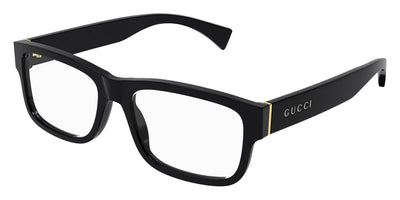 Gucci® GG1141O GUC GG1141O 001 56 - Black Eyeglasses