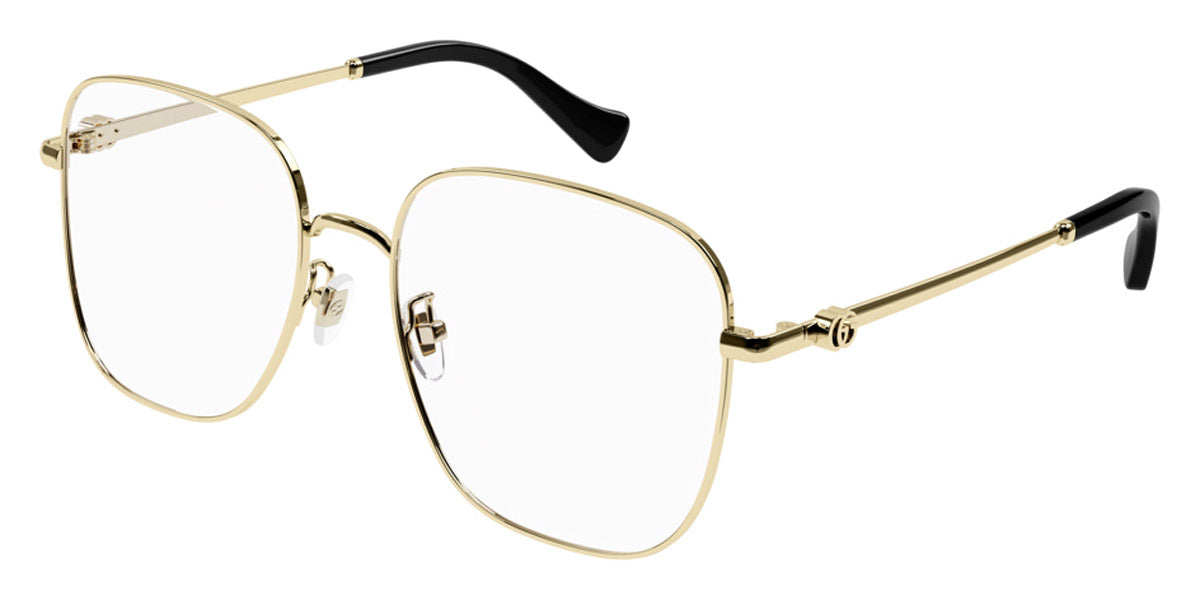 Gucci® GG1144O GUC GG1144O 001 54 - Gold Eyeglasses