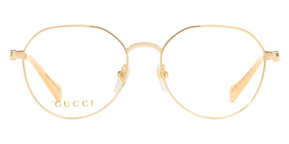 Gucci® GG1145O GUC GG1145O 001 50 - Gold Eyeglasses