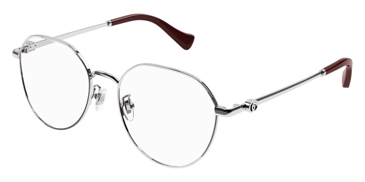 Gucci® GG1145O GUC GG1145O 002 50 - Silver Eyeglasses