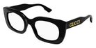 Gucci® GG1154O GUC GG1154O 001 53 - Black Eyeglasses