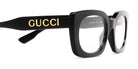 Gucci® GG1154O GUC GG1154O 001 53 - Black Eyeglasses