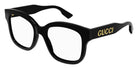 Gucci® GG1155O GUC GG1155O 001 51 - Black Eyeglasses